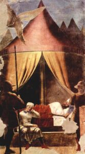 Dream of Constantine by Piero della Francesca