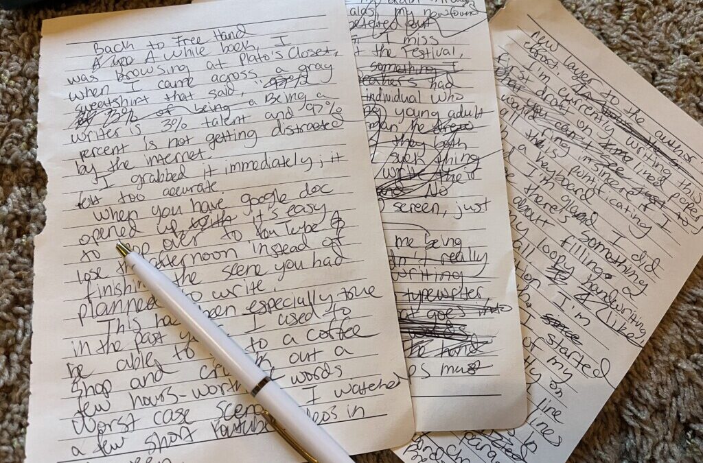 Back to Pen and Paper