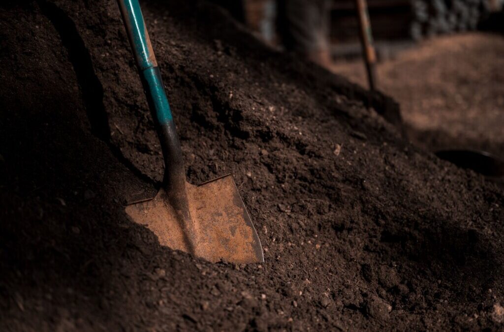 The Spade in the Dark Loam